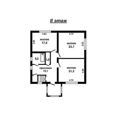 Жилой дом - 350135, план 2