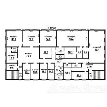 Административно-бытовое здание - 950478, план 2