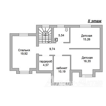 Элитный особняк - 310178, план 2