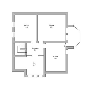 Жилой дом - 390357, план 2