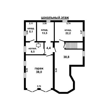 Дом жилой - 340496, план 1