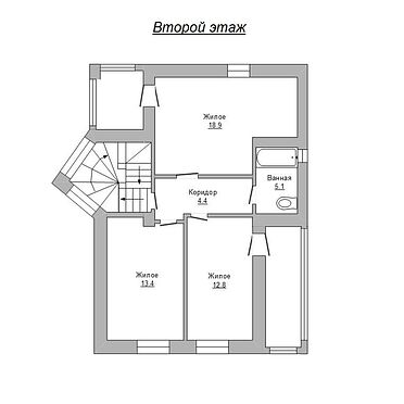 Жилой дом - 380306, план 3