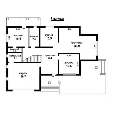Жилой дом - 350210, план 1