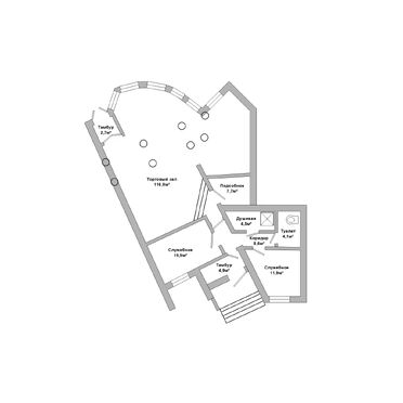 Торговое административное помещение в Аренду - 850003, план 1
