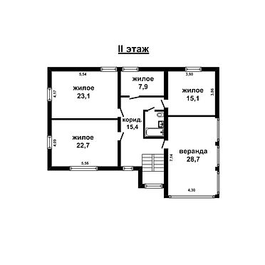 Жилой дом - 340512, план 2