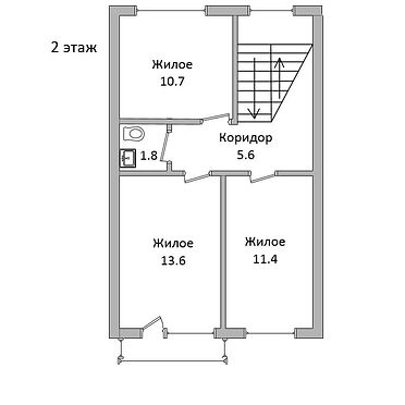 Квартира в доме - 390121, план 2