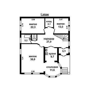 Дом жилой - 340496, план 2