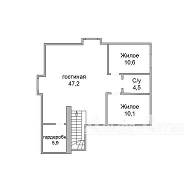 Современный жилой дом - 330174, план 2
