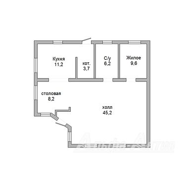 Жилой дом - 360172, план 1