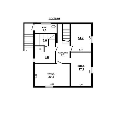 Жилой дом - 350980, план 3
