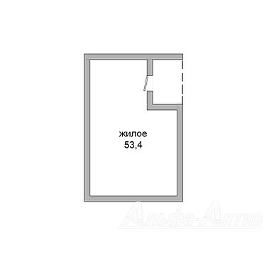 Коробка жилого дома - 340059, план 1