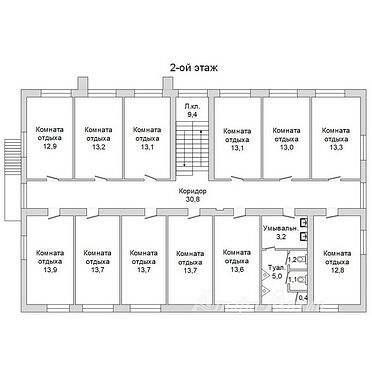 Административно-хозяйственное здание - 810012, план 2