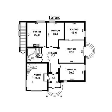 Жилой дом - 340542, план 1