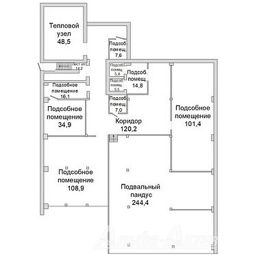 Изолированное помещение в собственность - 970396, план 1