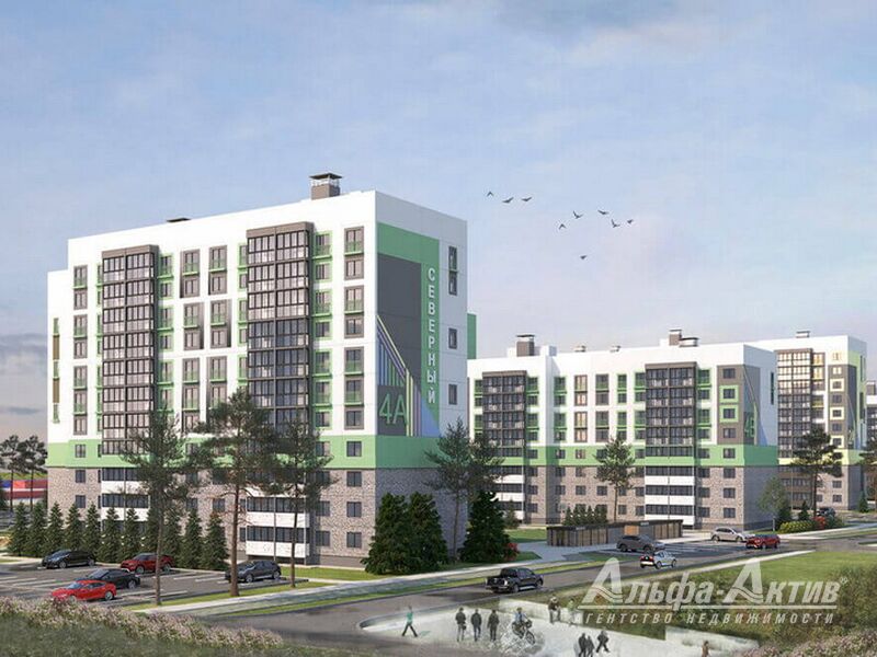 Двухкомнатная квартира, Олега Кошевого ул. - 250201, фото 1