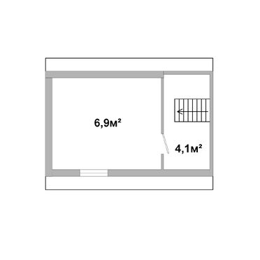 Садовый домик, СТ Жемчужина - 650398, план 2